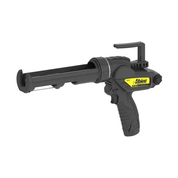 10oz Cordless Cartridge Gun 12 Volt, Albion Engineering Co, Mfr#: E12